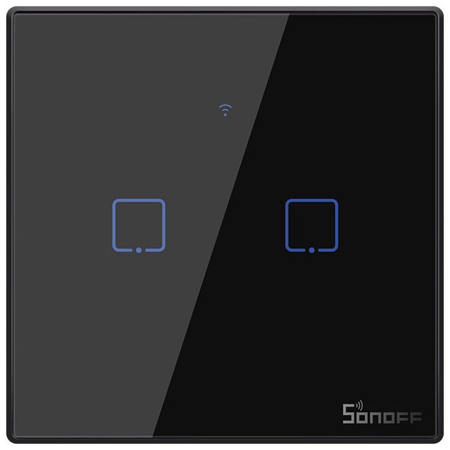Вимикач Sonoff T3EU2C-TX Sonoff - купити в Україні