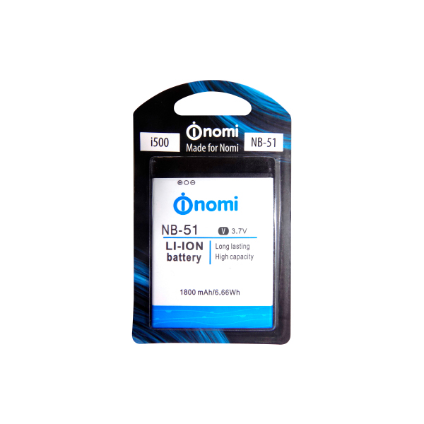 

Акумулятор Nomi NB-51 i500 2000 mAh, NB-51