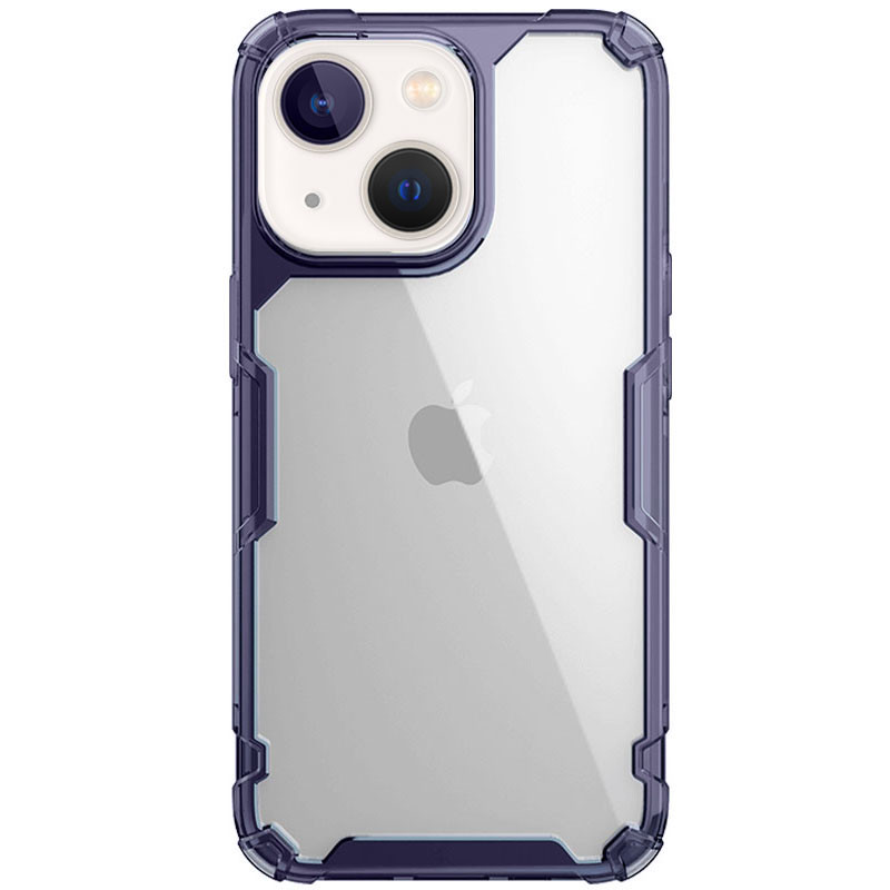 Чохол-накладка Nillkin Nature Pro Series для Apple iPhone 13/14 Transparent Violet Nillkin - купити в Україні