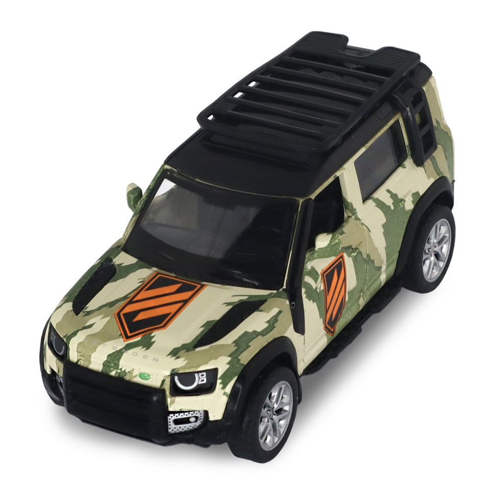 Іграшкова машинка TechnoDrive Шеврони Героїв Land Rover Defender 110 3 ОШБр 250363M2 TechnoDrive - купити в Україні