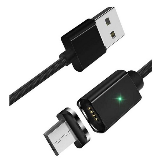 Дата-кабель Essager EXCCXM-ML01 USB-A (тато) - microUSB (тато) 1m Black Essager - купити в Україні