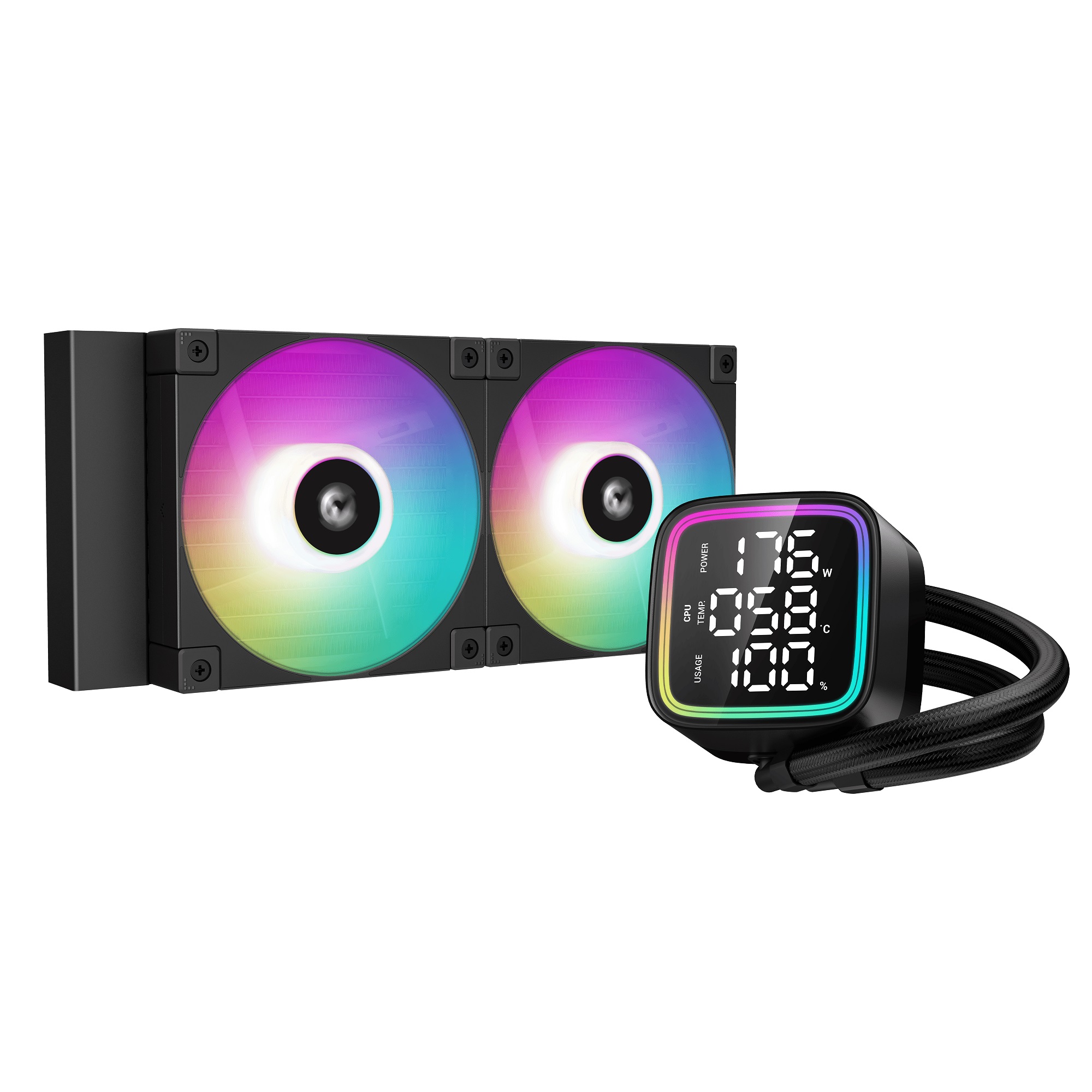 Кулер для ПК Deepcool LD240 Black (R-LD240-BKMSN-G-1) Deepcool - купити в Україні