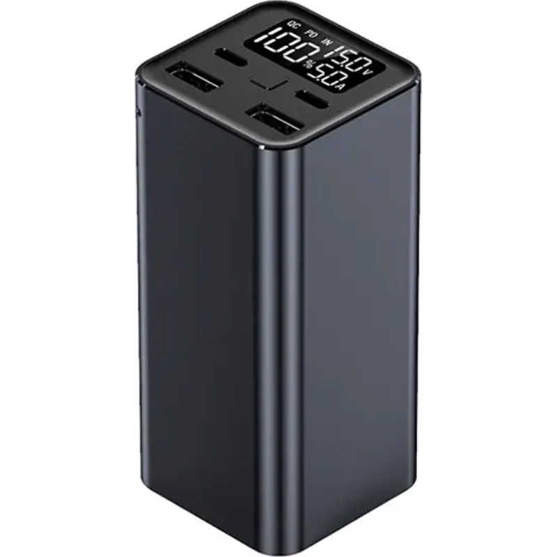 Зовнішній портативний акумулятор ATRIA WPD-65 20000mAh Black 65W