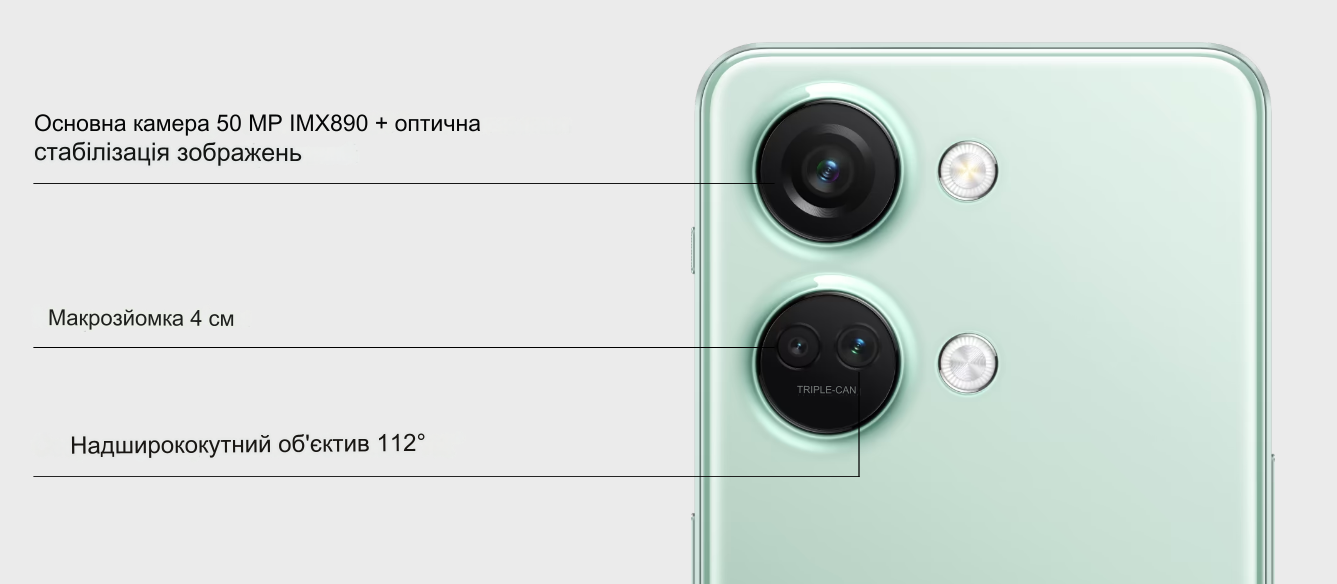 Смартфон OnePlus Nord 3 5G 16/256GB Mist Green (Global) купить