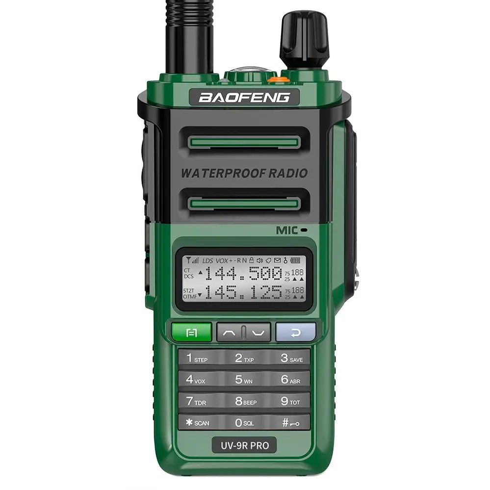 Рація Baofeng UV-9R Pro V2 Green