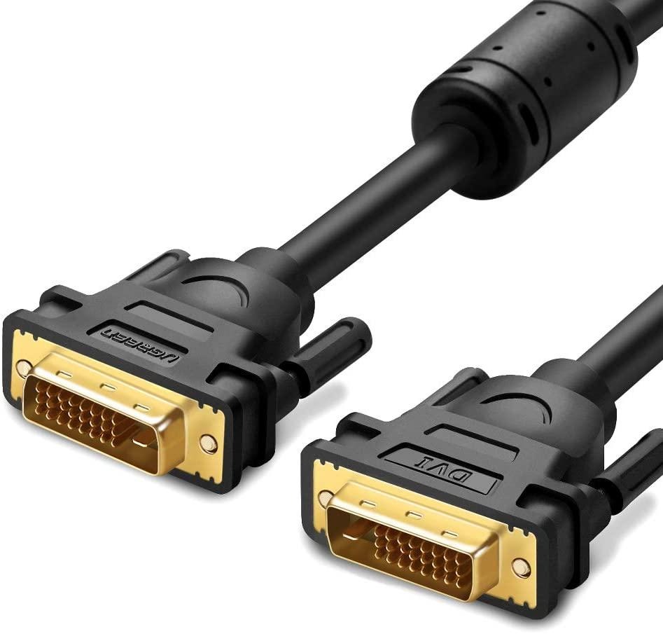 Відео-кабель Ugreen DV101 DVI (тато) - DVI (тато) 3m Black (11607)