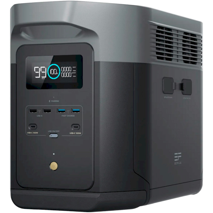 Зарядна станція EcoFlow DELTA 2 Max Black Gray (EFDELTA2Max-EU) EcoFlow - купити в Україні