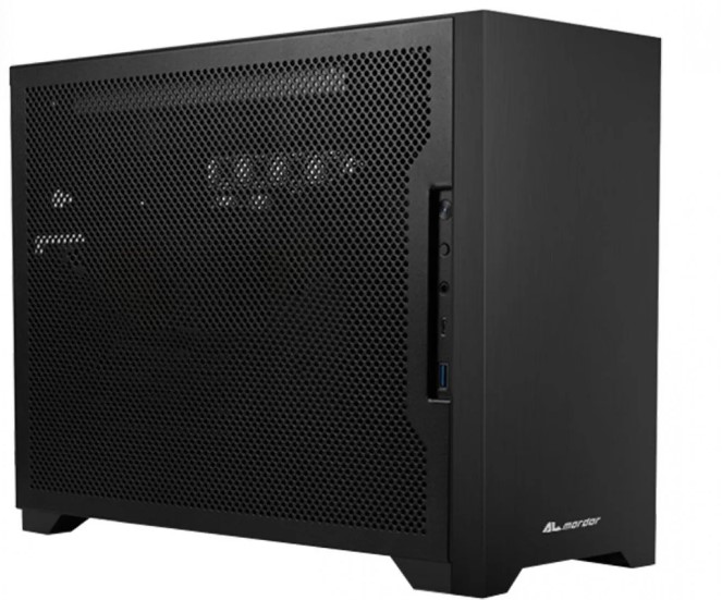 Корпус для ПК ALmordor Sharky 170I ITX Black без БЖ