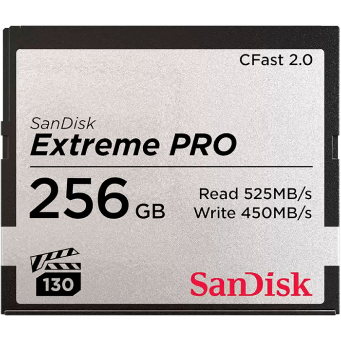 Карта памяті SanDisk CFast 2.0 Extreme Pro 256GB VPG-130 (SDCFSP-256G-G46D)
