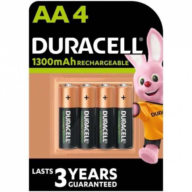 Акумулятор Duracell AA 1300mAh NiMh 4шт (5007324)