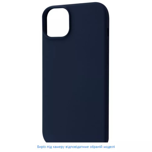 Чохол-накладка X-Level Silicone Case Membrane Only 0.88mm для Apple iPhone 15 Pro Max Dark Blue X-Level - купити в Україні