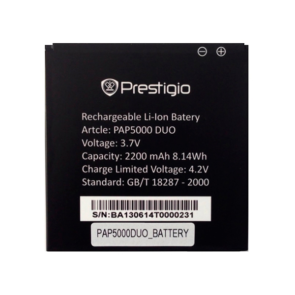 

Акумулятор Prestigio PAP5000 original 2200 mAh, PAP5000