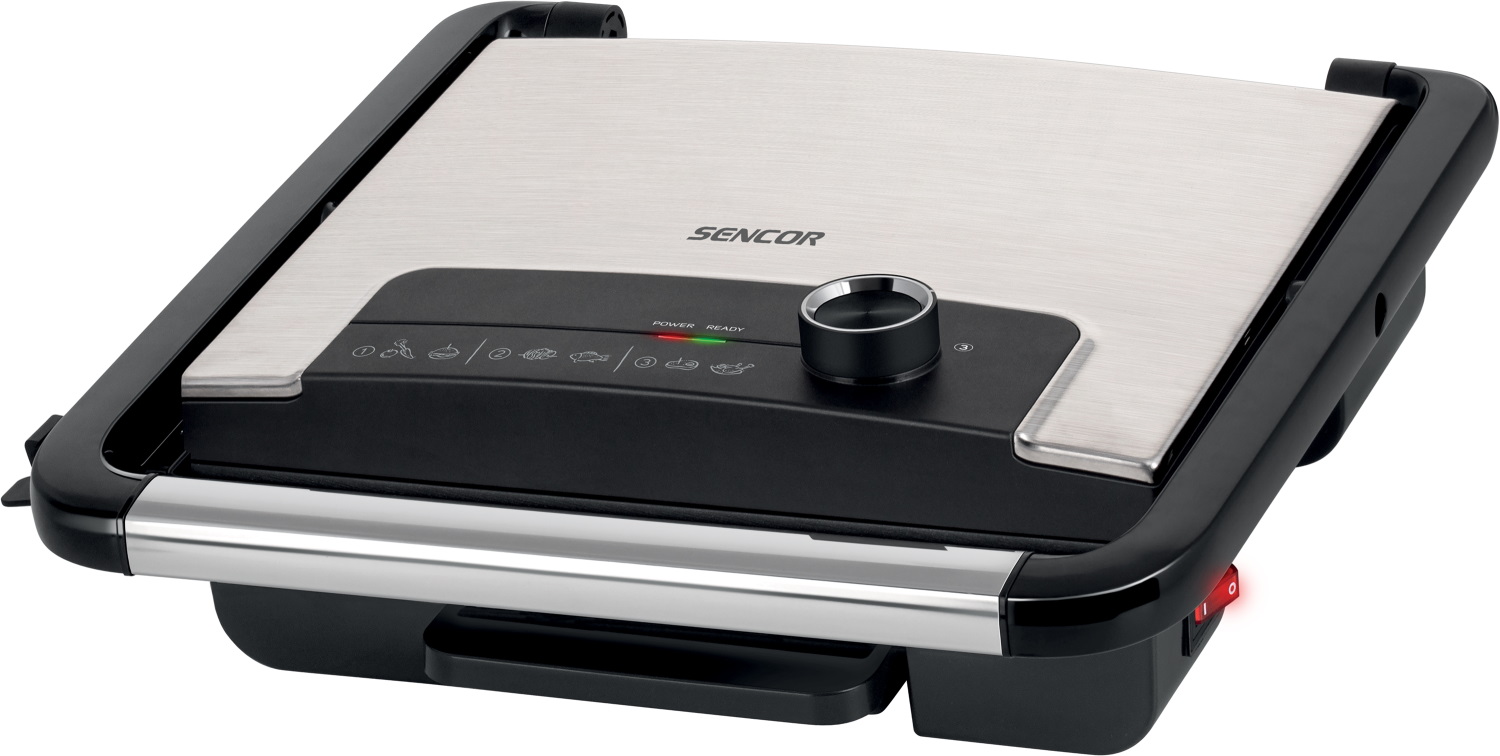 Гриль Sencor SBG 3710SS Black Silver (41014443) Sencor - купити в Україні