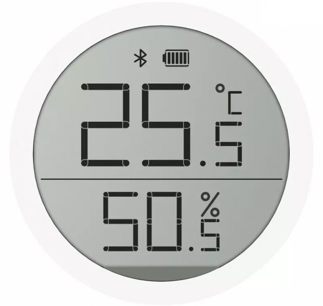 Термогігрометр Xiaomi Qingping Temp &amp; RH Monitor Lite White (CGDK2) Xiaomi - купити в Україні