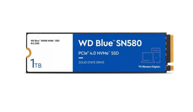 Внутрішній SSD диск WD SN580 (WDS100T3B0E) 1TB WD - купити в Україні