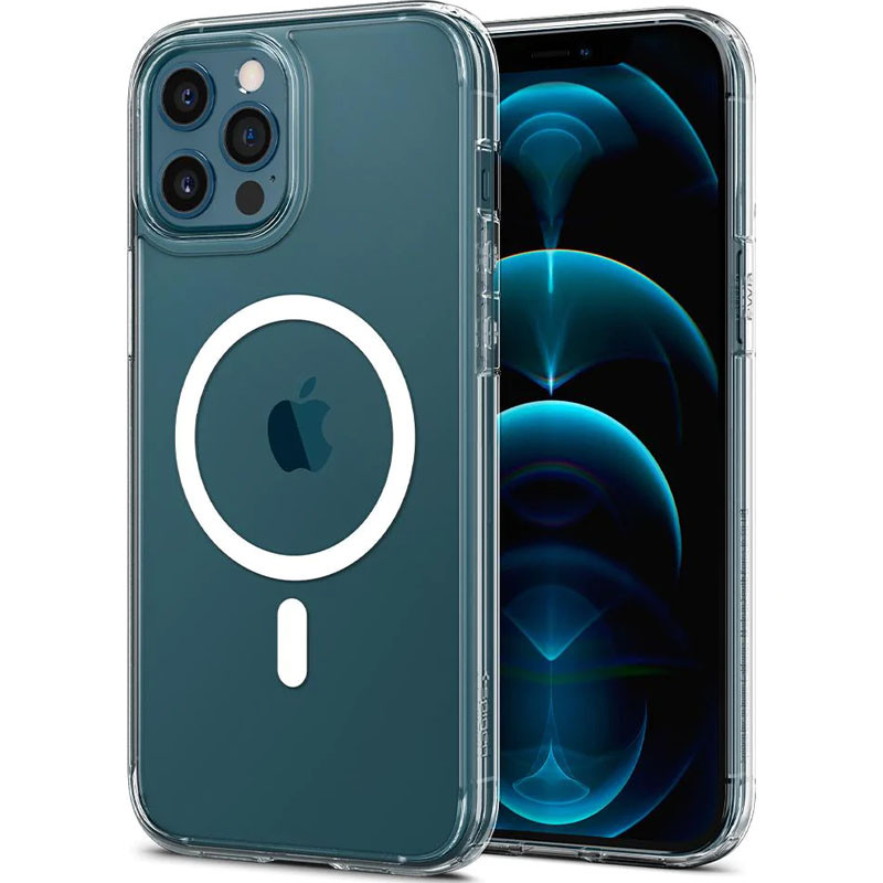 Чохол-накладка SGP Ultra Hybrid (MagFit) для Apple iPhone 12 Pro/12 Transparent