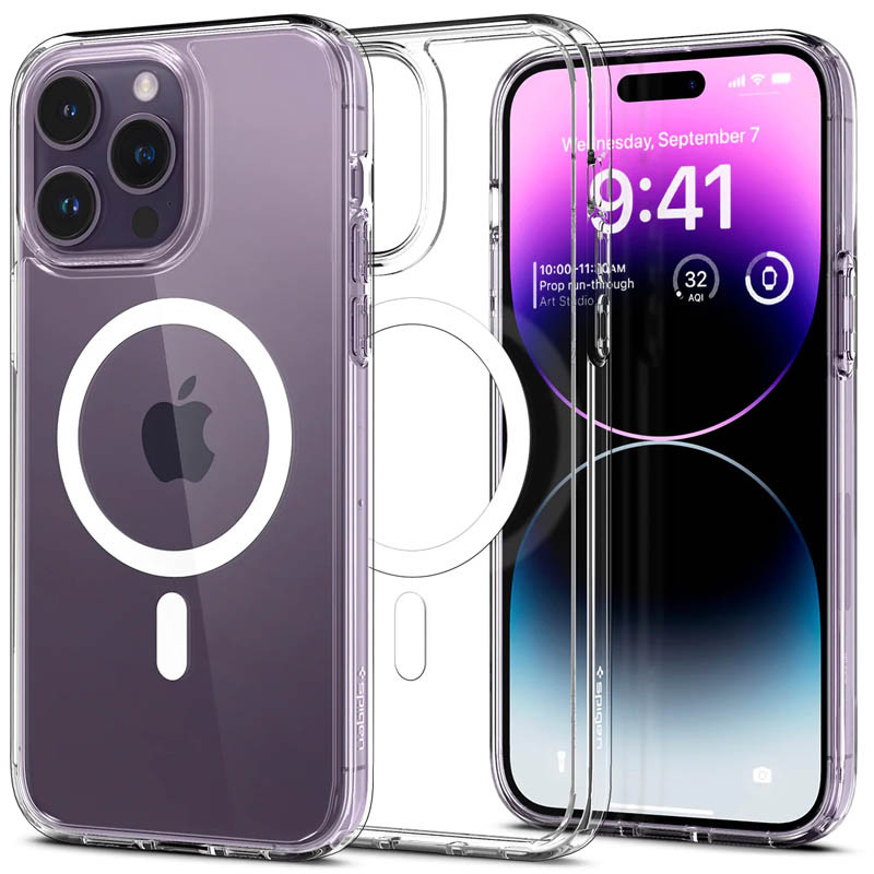 Чохол-накладка SGP Ultra Hybrid (MagFit) для Apple iPhone 14 Pro Max Transparent