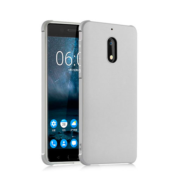 

Накладка для Nokia 6 Dual Sim силікон TPU Білий, Nokia 6 силікон TPU