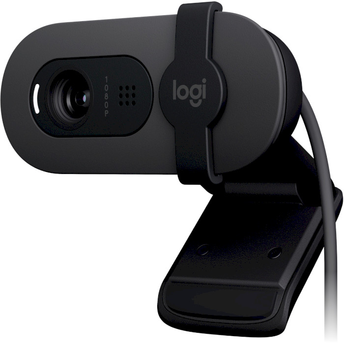 Веб-камера Logitech Brio 100 Full HD Webcam Graphite EMEA28-935 (960-001585) Logitech - купити в Україні