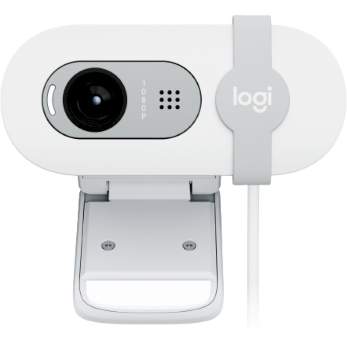 Веб-камера Logitech Brio 100 Full HD Webcam White EMEA28-935 (960-001617) Logitech - купити в Україні