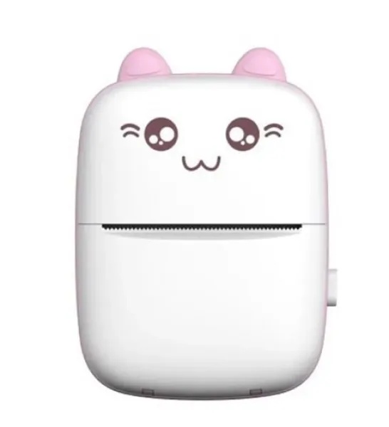 Фотопринтер Infinity Phomemo 9 Portable Mini Pink + 1 рулон білого паперу