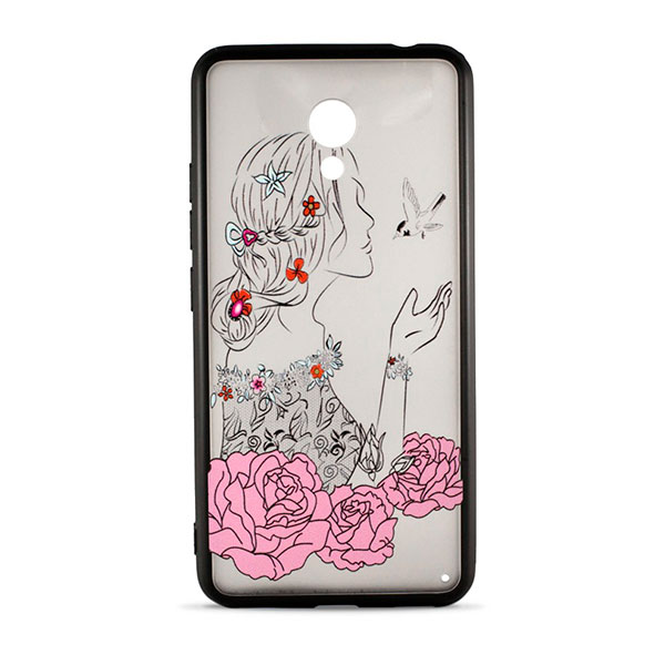 

Накладка для Meizu M5c силікон Widow Case MiaMI Rose, Meizu M5c Widow Case