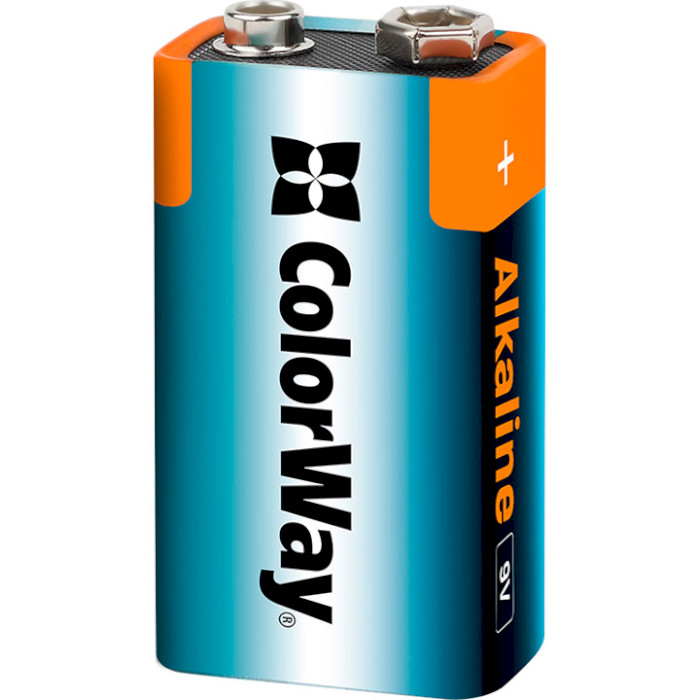 Батарейка ColorWay Alkaline Power 6LR61 9V 1шт./уп.