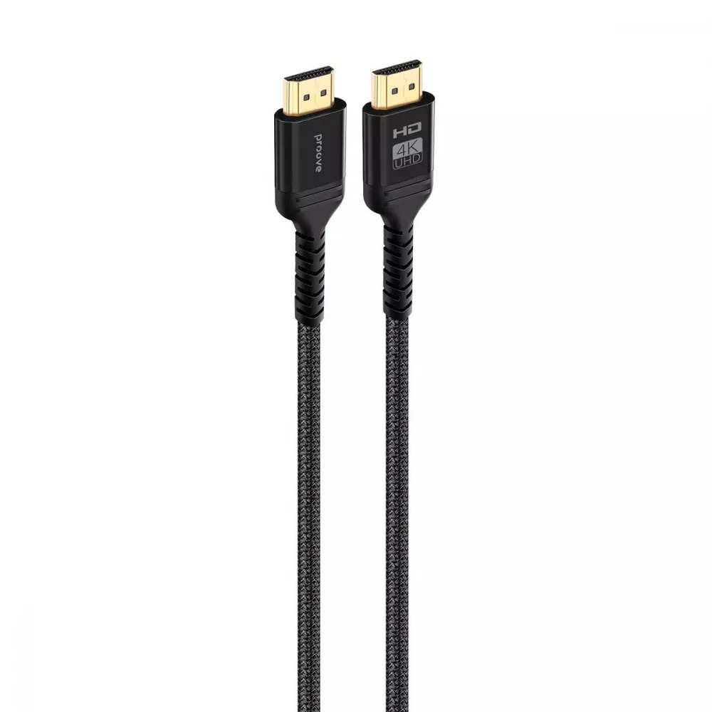 Відео-кабель Proove PlayBack HDMI (тато)  -  HDMI (тато) 5m Black
