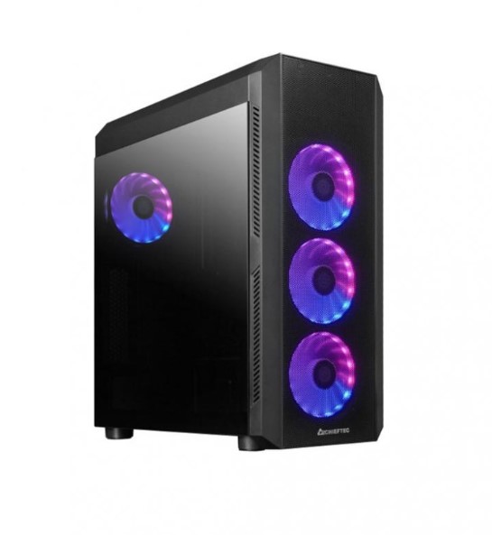 Корпус для ПК Chieftec Scorpion 4 (GL-04B-UC-OP) Black Chieftec - купити в Україні