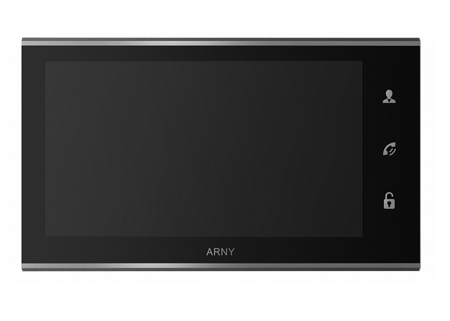 Відеодомофон Arny AVD-730 Black 2MPX