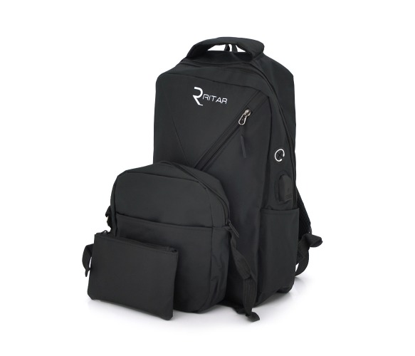 Рюкзак для ноутбука Ritar Q80 15.6 Black (YT-B15,6N-B3)