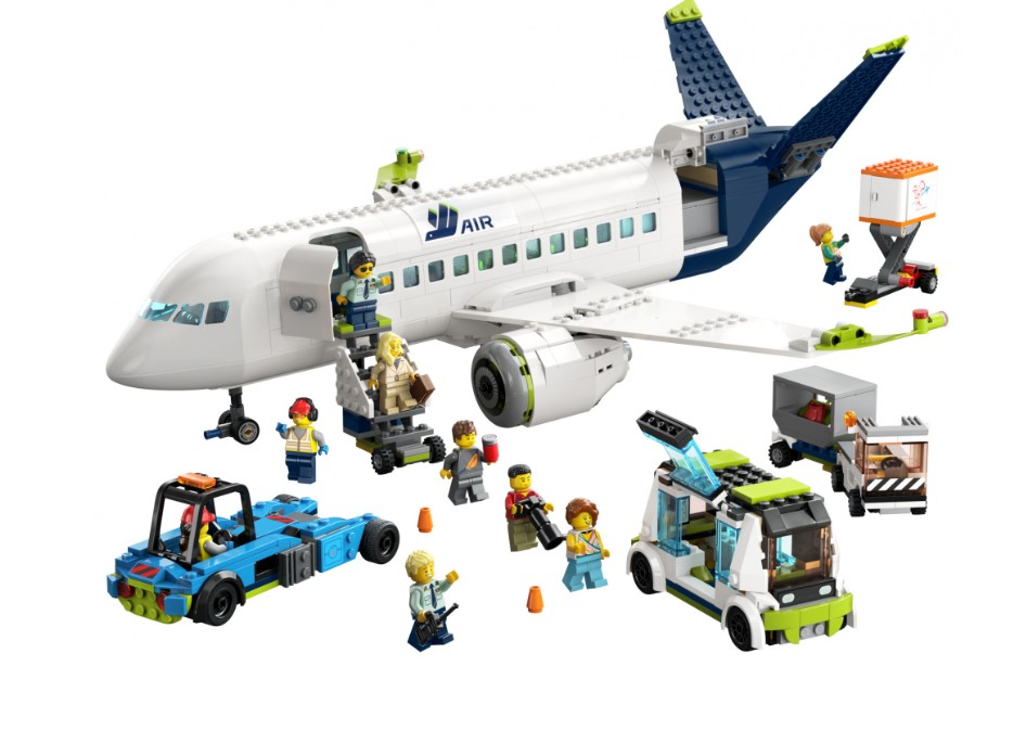 Конструктор LEGO City Пасажирський літак