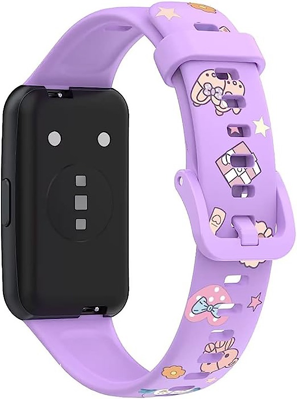 Ремінець для фітнес-браслету BeCover Modern Style Becover для Huawei Band 7/Honor Band 7 Purple (709451) BeCover - купити в Україні