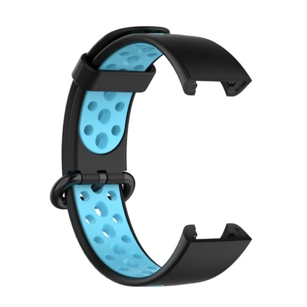 Ремінець для фітнес-браслету BeCover Vents Style для Xiaomi Redmi Smart Band 2 Black Blue (709421)