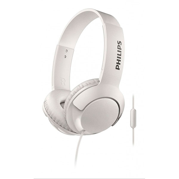 

Навушники накладні провідні з мікрофоном Philips SHL3075WT White, SHL3075