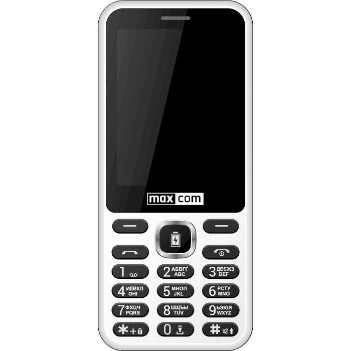 Кнопковий телефон Maxcom MM814 Type-C White