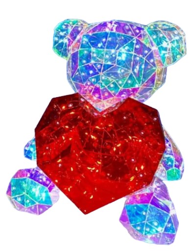 Нічник Infinity Bear Teddy 30см №2 Infinity - купити в Україні