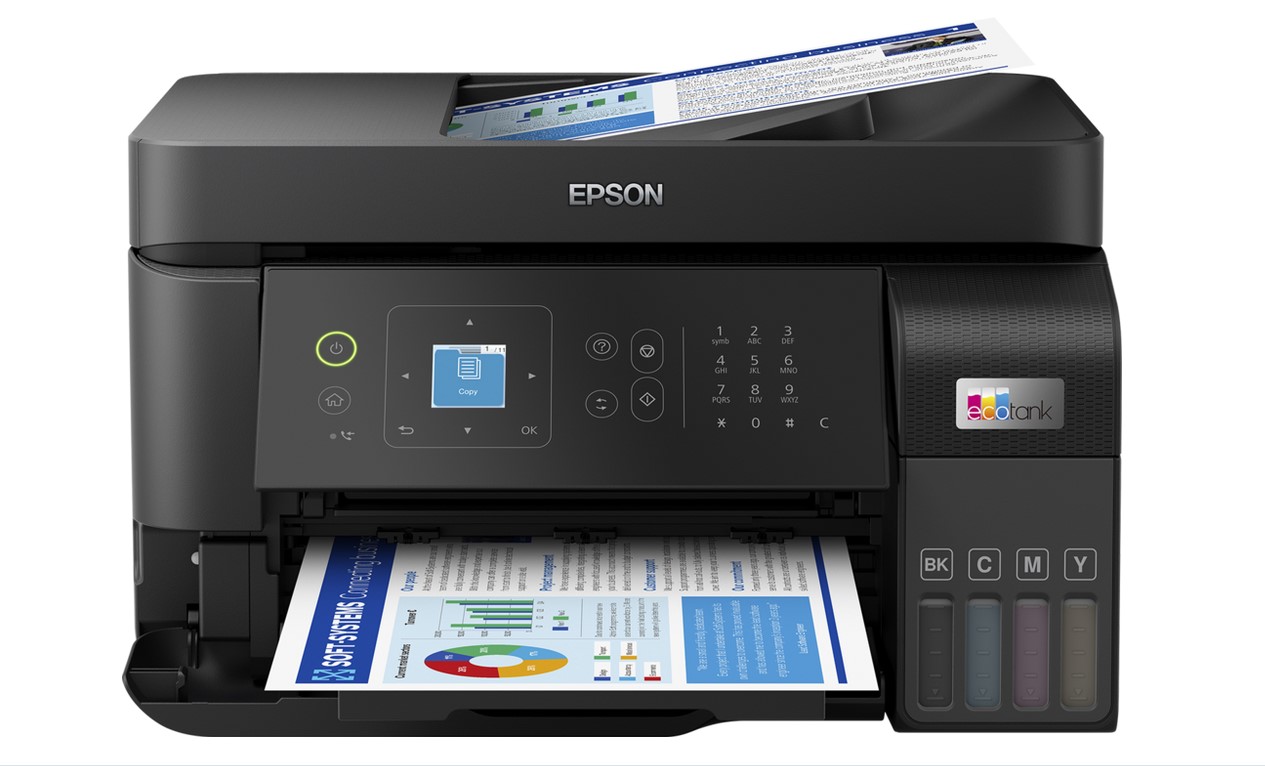 Багатофункціональний пристрій Epson EcoTank L5590 (C11CK57404)
