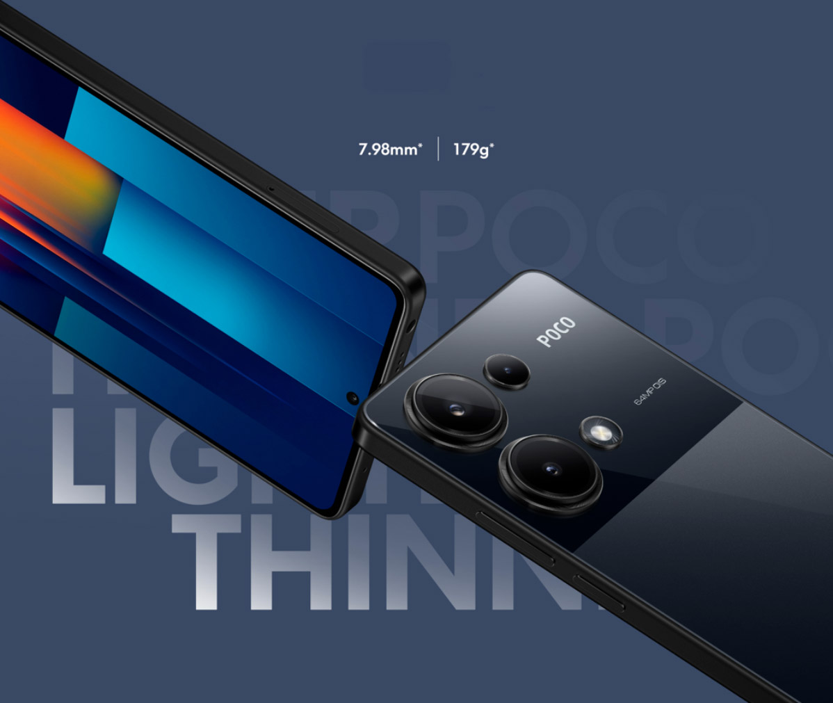 Смартфон Xiaomi Poco M6 Pro 8/256GB Black (Global) купити, ціна та