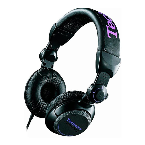 

Навушники накладні провідні без мікрофона Panasonic Technics RP-DJ1200E-K Black, RP-DJ1200E-K