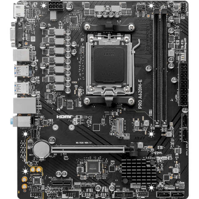 Материнська плата MSI PRO A620M-E (911-7E28-001)