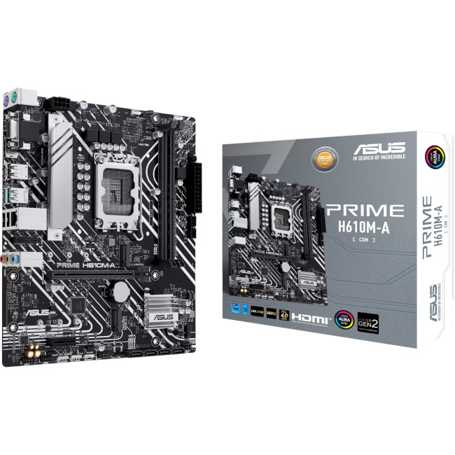 Материнська плата Asus PRIME H610M-A-CSM (90MB1G20-M0EAYC) Asus - купити в Україні