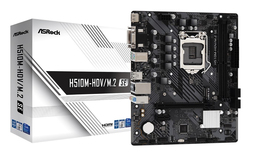 Материнська плата ASRock H510M-HDV/M.2 SE Socket 1200