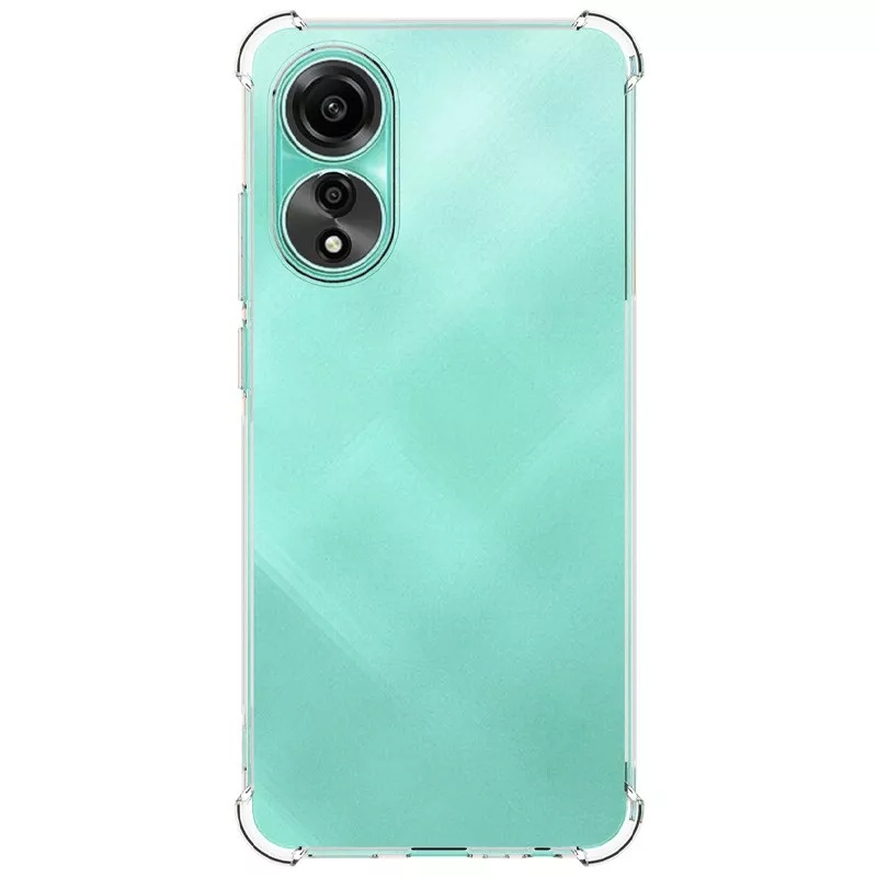 Чохол-накладка GETMAN Ease logo для Oppo A58 4G Transparent посилені кути GETMAN - купити в Україні