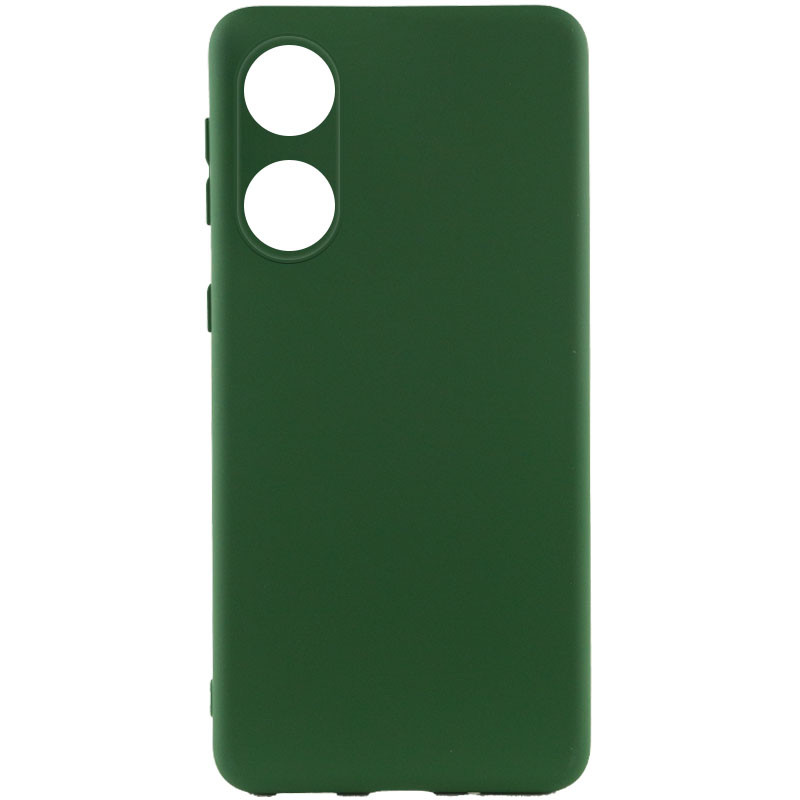Чохол-накладка Lakshmi Silicone Cover Full Camera (A) для Oppo A58 4G Dark Green