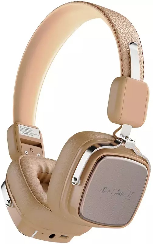 Накладні навушники Proove 70s Classic II Beige