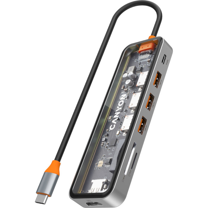 USB-хаб Canyon DS-13 USB-C Multiport Hub 7-in-1