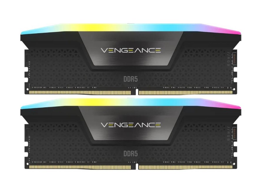 Оперативна память Corsair 32GB (2x16GB) DDR5 6000 MHz Vengeance RGB (CMH32GX5M2E6000C36)