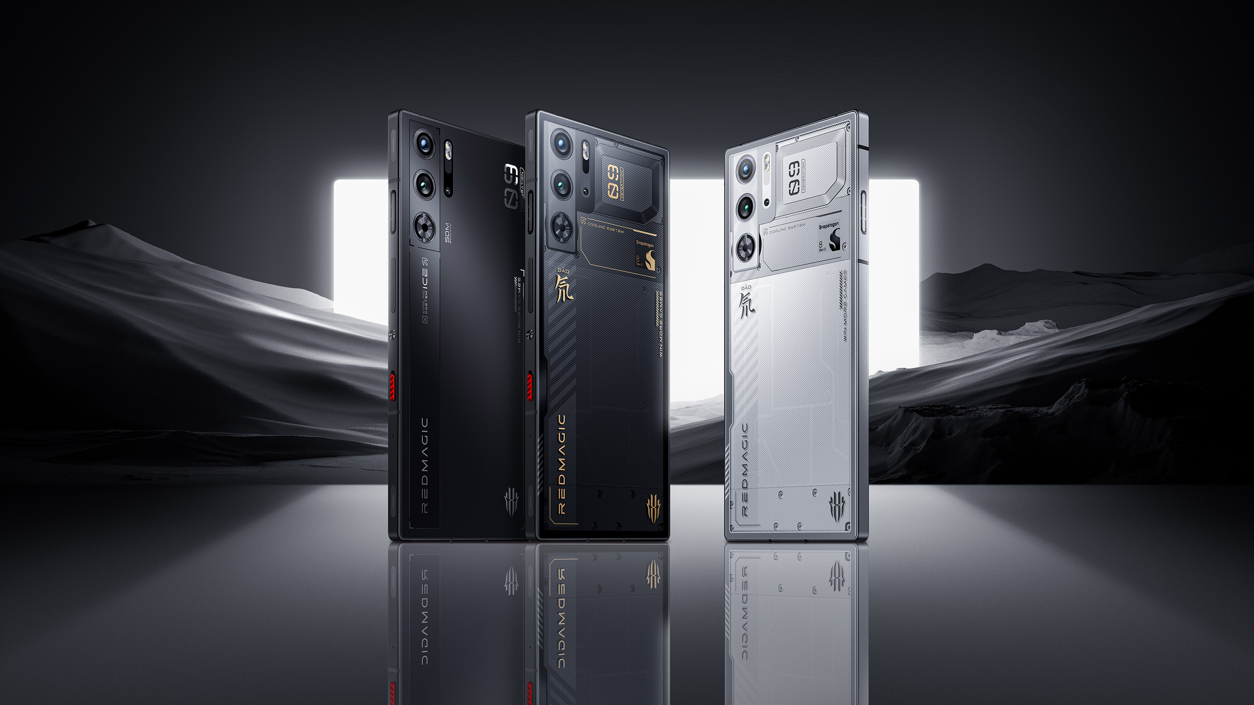 スマートフォン本体 REDMAGIC Red Magic 9 Pro 16/512GB Мобильный телефон ZTE Nubia RedMagic 9 Pro 16/512GB Cyclone