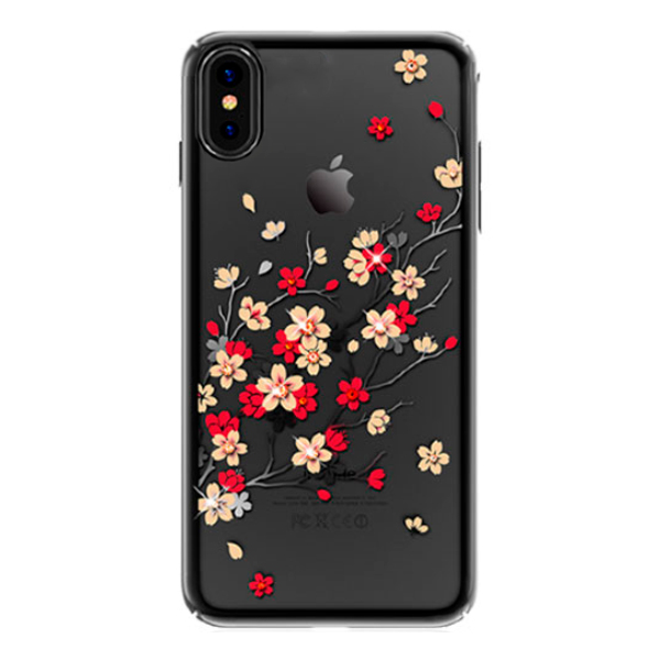 

Накладка для iPhone X/iPhone XS силікон Phoenix Series Kingxbar Sakura Black, Phoenix Series iPhone X/XS